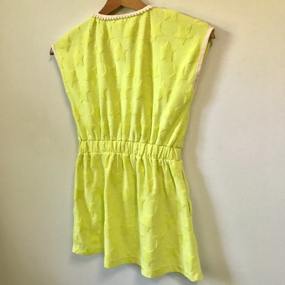 Crewcuts Terrycloth Stars Coverup Dress, Size 7 - Picture 6 of 11